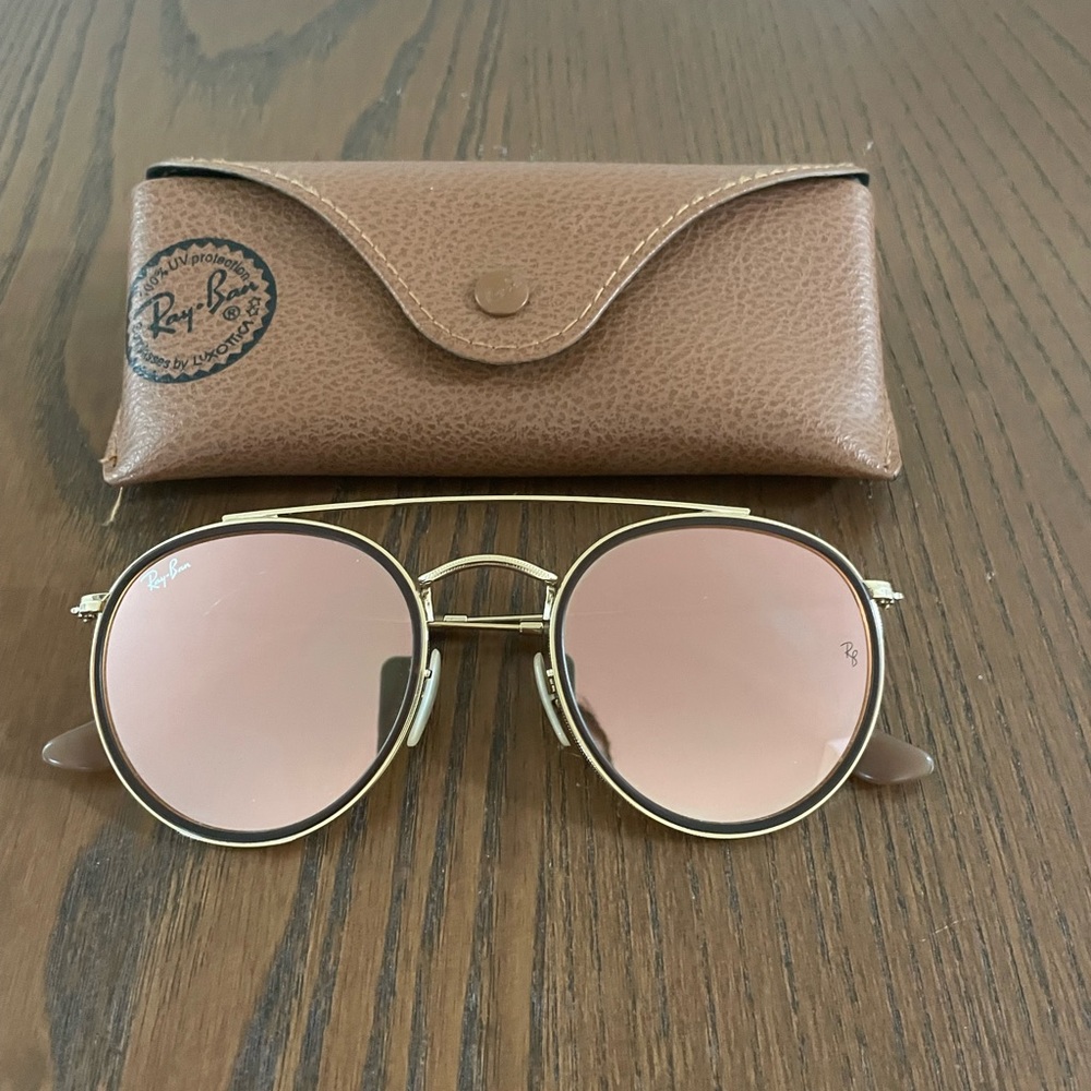Ray-Ban Round Double Bridge Sunglasses